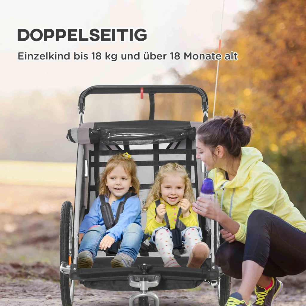 Carrello per bambini ¨C Minimal ¨C Grigio/Nero