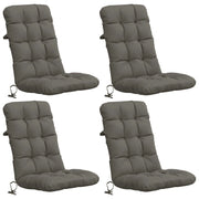 Cuscini per Sedia Alta in 4 Pezzi VIANEN 4 pcs 100% Poliestere 953777