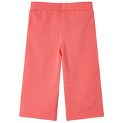 Pantaloni per Bambini a Gamba Larga Corallo 116 11046