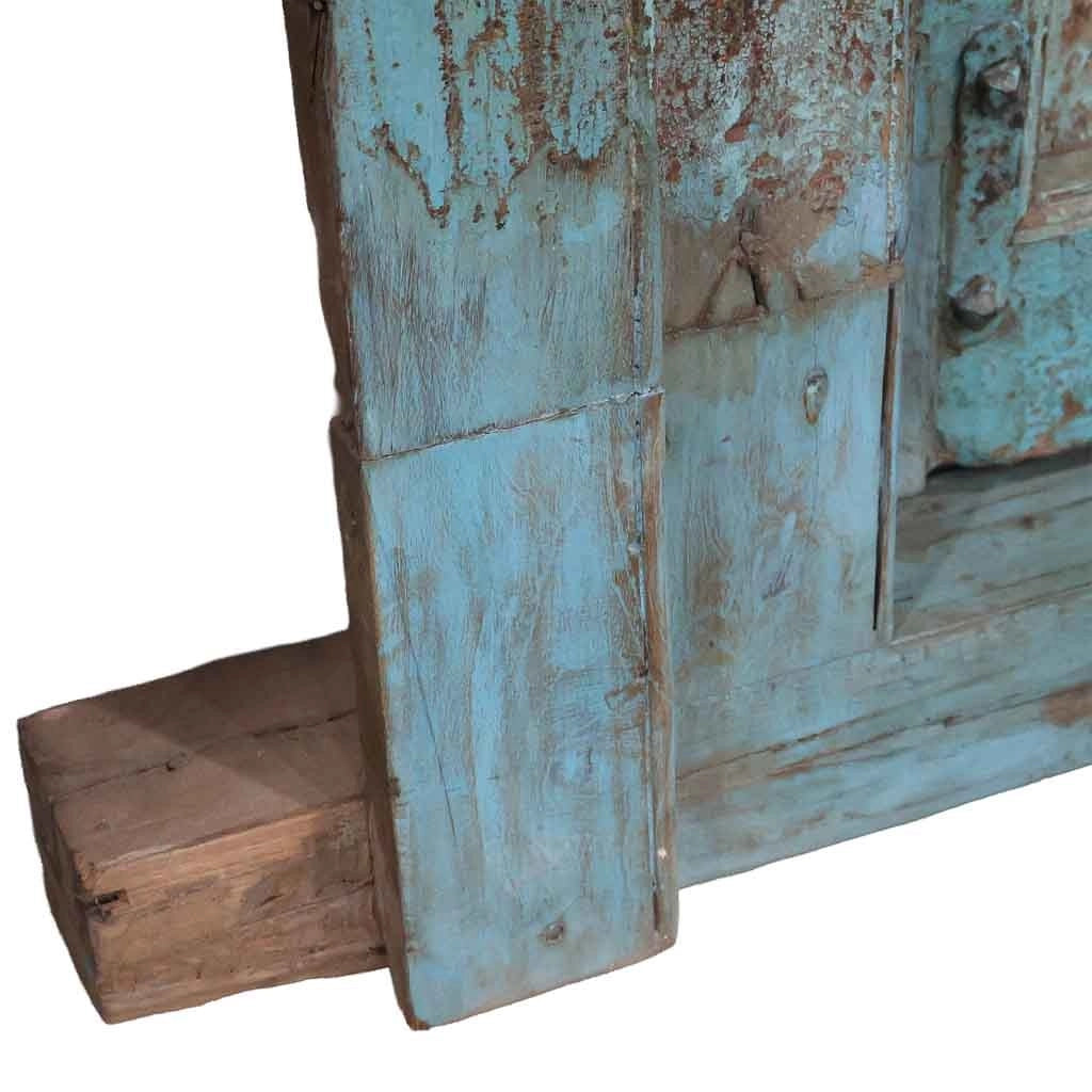 Porta in legno marrone 135x20x213h cm