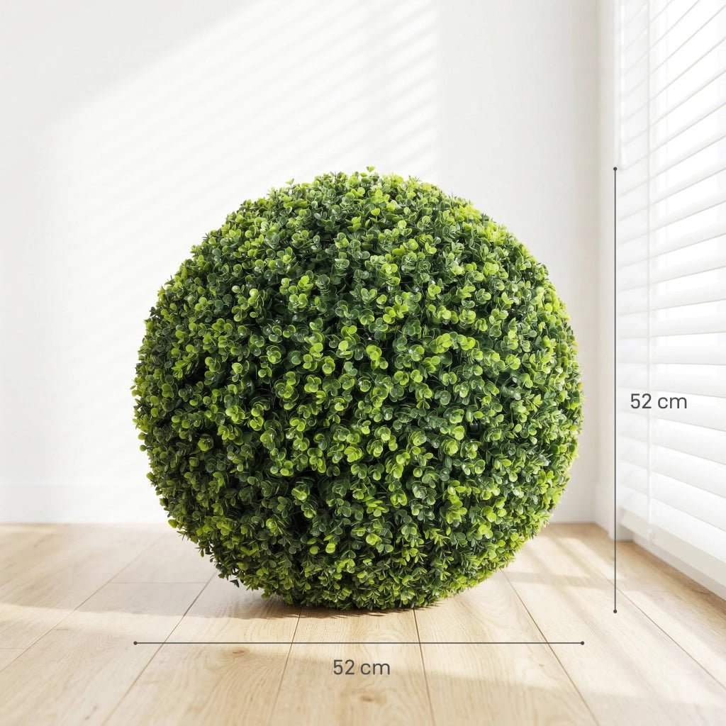 Palline Eucalipto Artificiale 2 Pezzi ¨C Zephmum ¨C Verde 52 cm