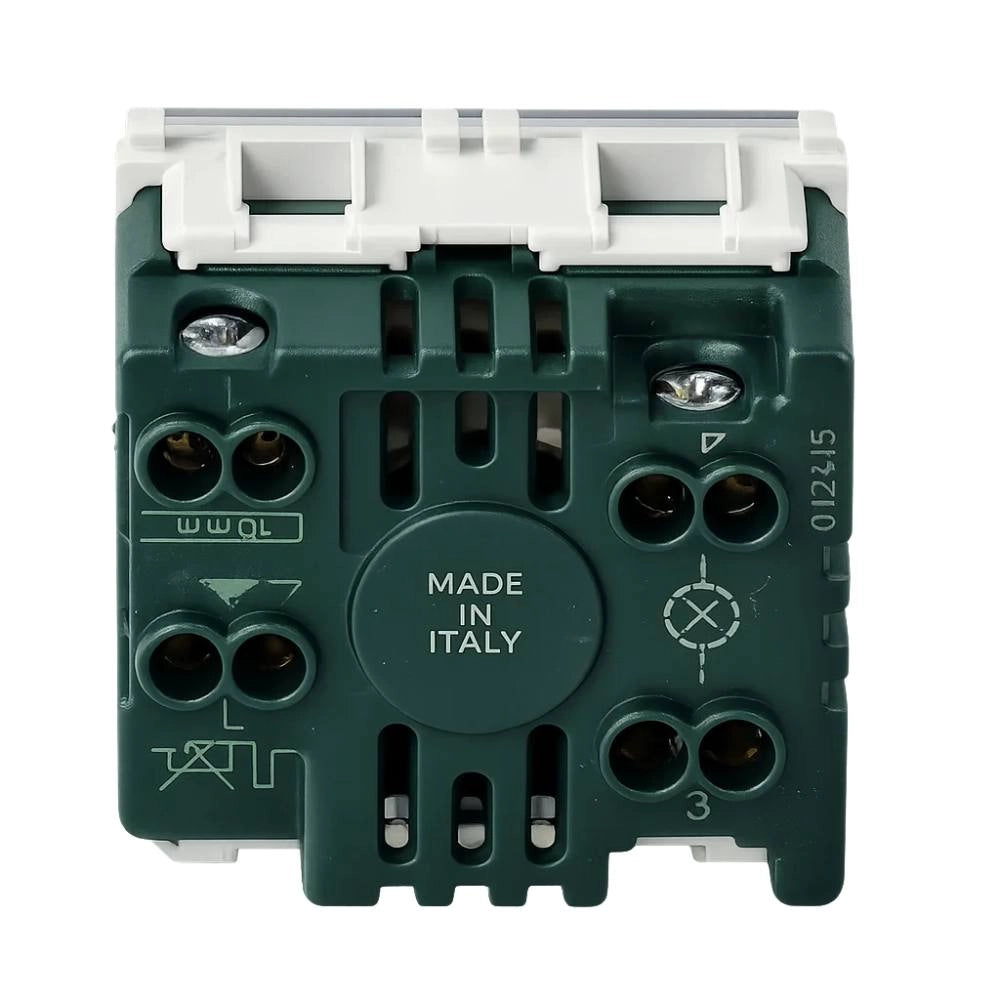 Pulsante targhetta vimar 14050 1p no 10a 250v bianco per impianti elettrici