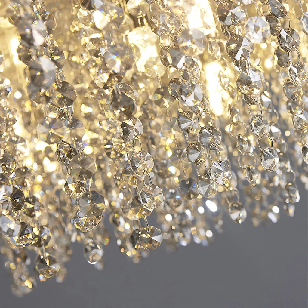 Lampada Da Soffitto APP1787-16CP 60 Cm Gold