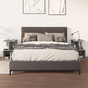 Comodini 2 pz-Set di 2 Tavolino da notte Grigio Sonoma 35x35x55 cm in Legno Multistrato