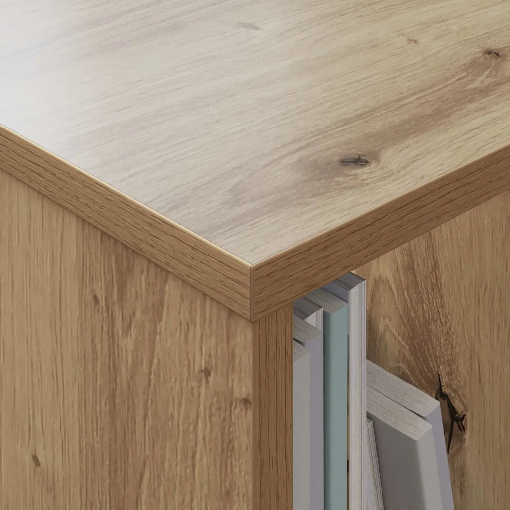 Scaffale per riviste Rovere artigianale 35 x 30 x 45 cm CFW8305042