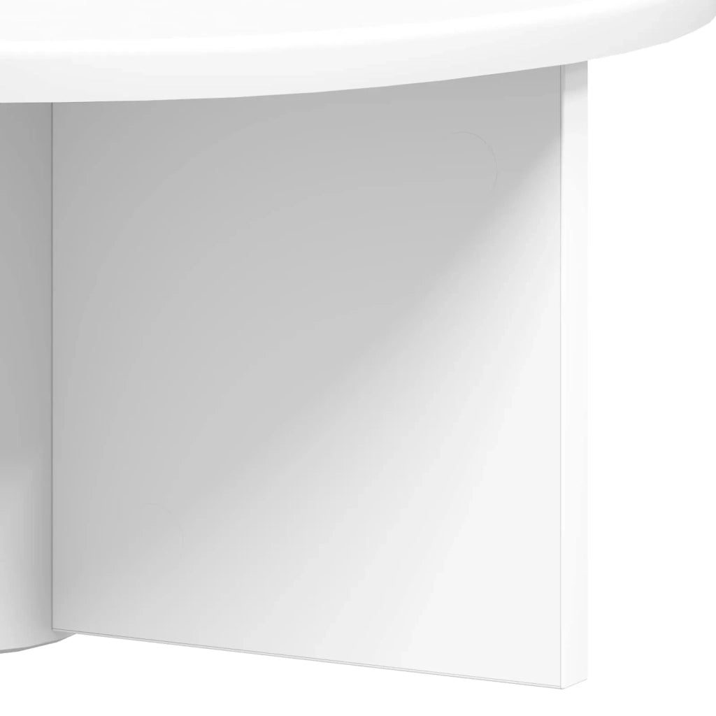 Scaffale da parete 2 pcs Bianco 38 x 19 x 19 cm 891409