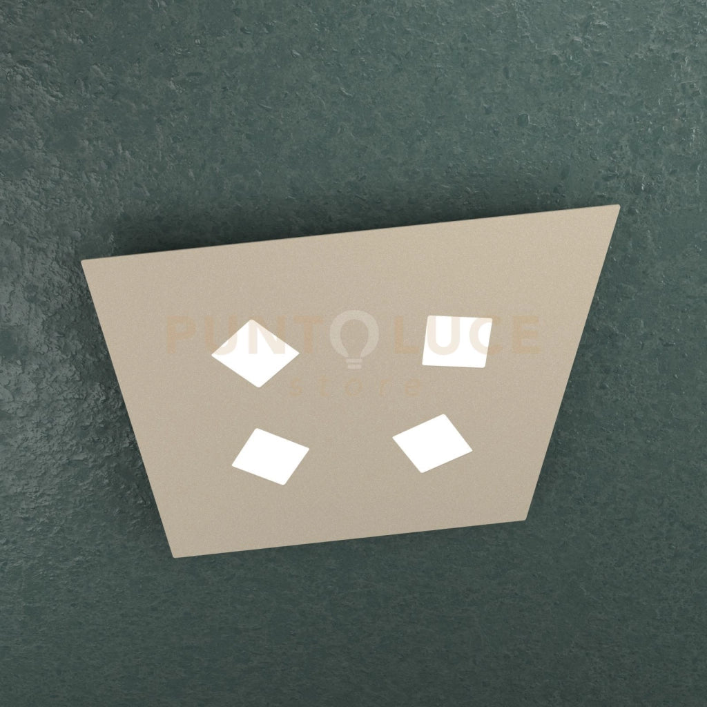 NOTE APPLIQUE-PLAFONIERA 4 LUCI SABBIA 1140-4-SA
