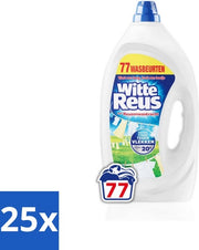Detersivo Liquido - Bianco - 77 Detersivi - Confezione in Bulk - 25 pezzi