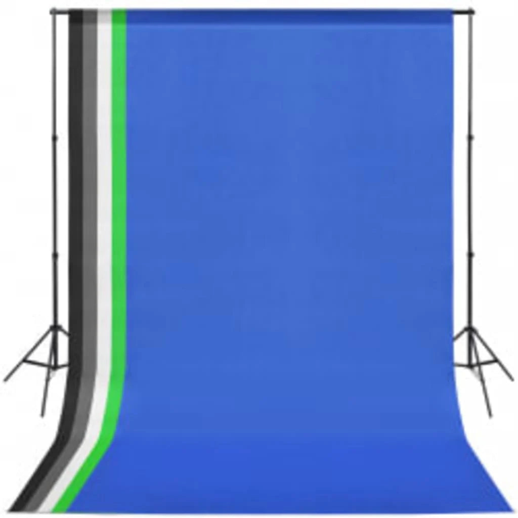 Kit per studio fotografico con light box fondale e riflettore nero 02_0042500