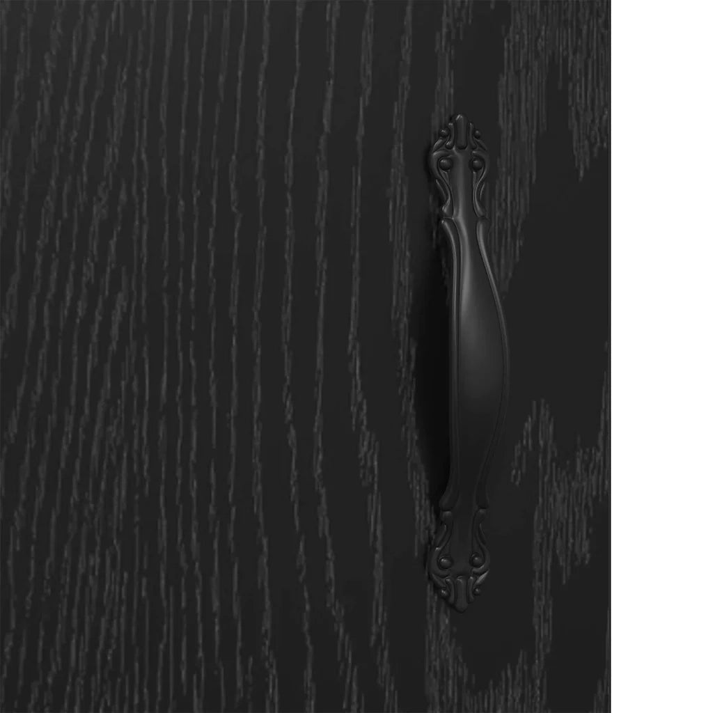 Credenza Rovere Nero 34,5 x 34 x 90 cm 881650