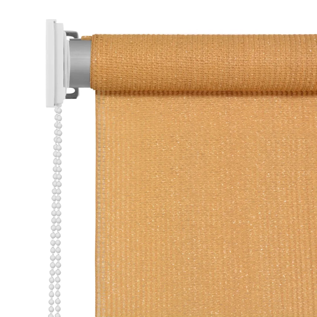 Tenda a Rullo per Esterni 125(L)x140(A) cm Beige 43417