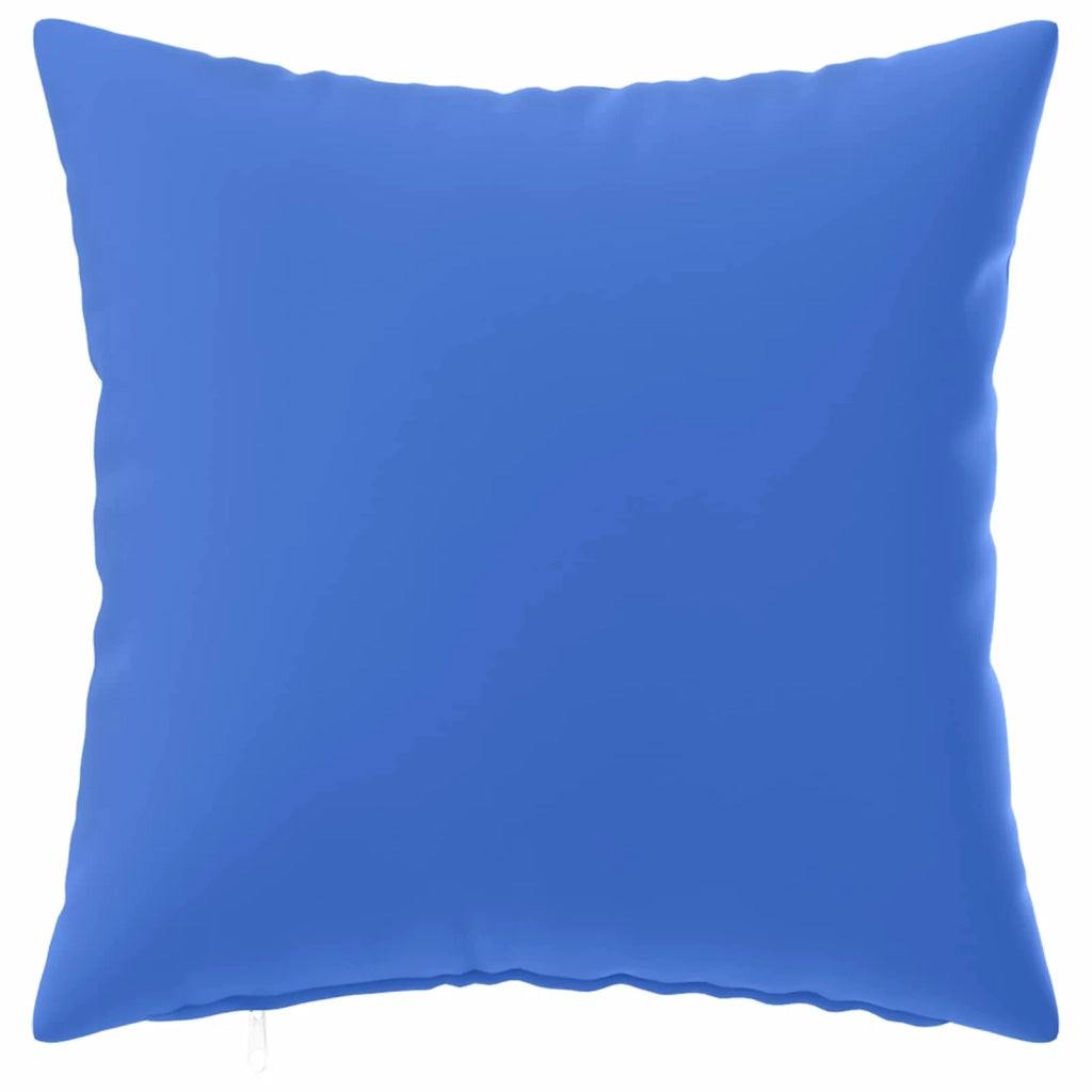 Federa 6 pcs HEERLEN Blu Reale 60 x 60 cm Poliestere 912688