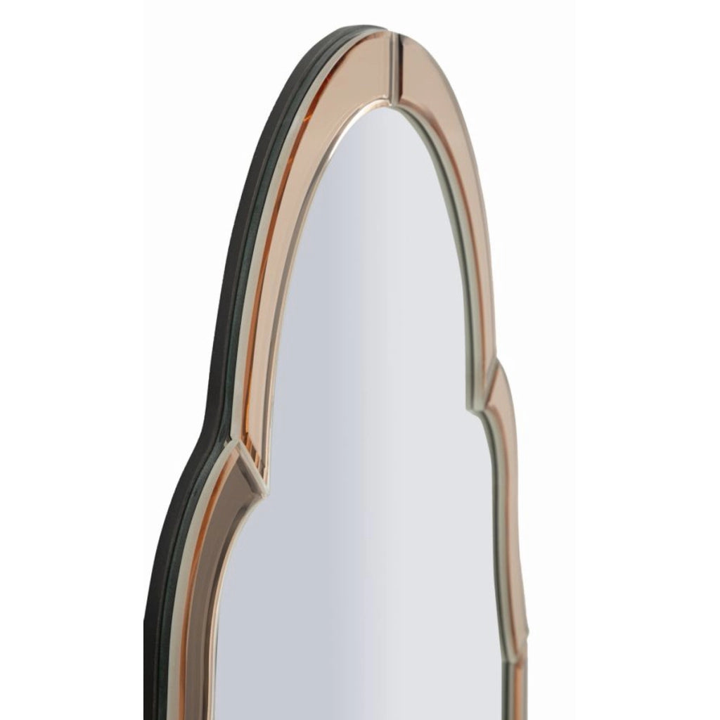 Specchio con Cornice Classico 7, Rosa, MDF, 80x47x1 cm