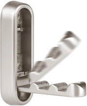 Haken perno - spazio risparmio - 1 pezzo - nero o argento - alluminio