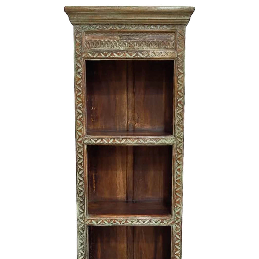 Libreria in legno artigianale, 51x35x183h cm