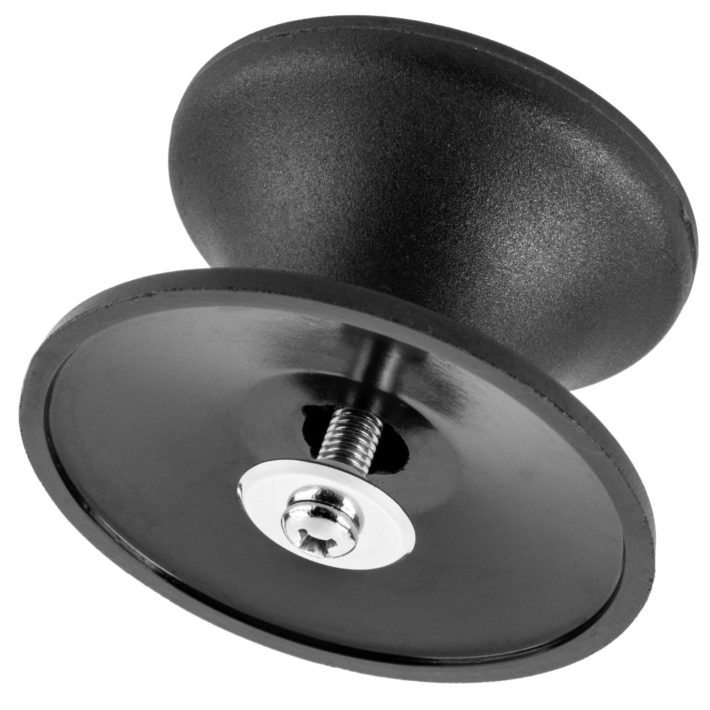Pomello per maniglia del coperchio KADAX per coperchi di pentole, padelle e pentole, nero
