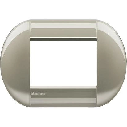 Placca tonda 3 moduli