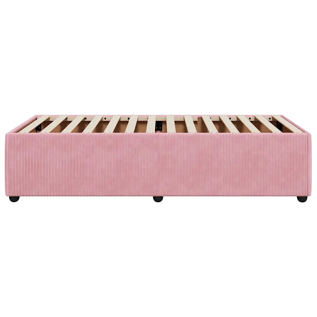 Giroletto Rosa 90x200 cm in Velluto