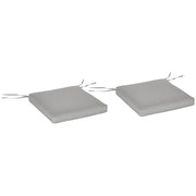 Cuscini per Poltrona da Giardino ¨C Minimal ¨C Grigio Chiaro 5 cm Poliestere