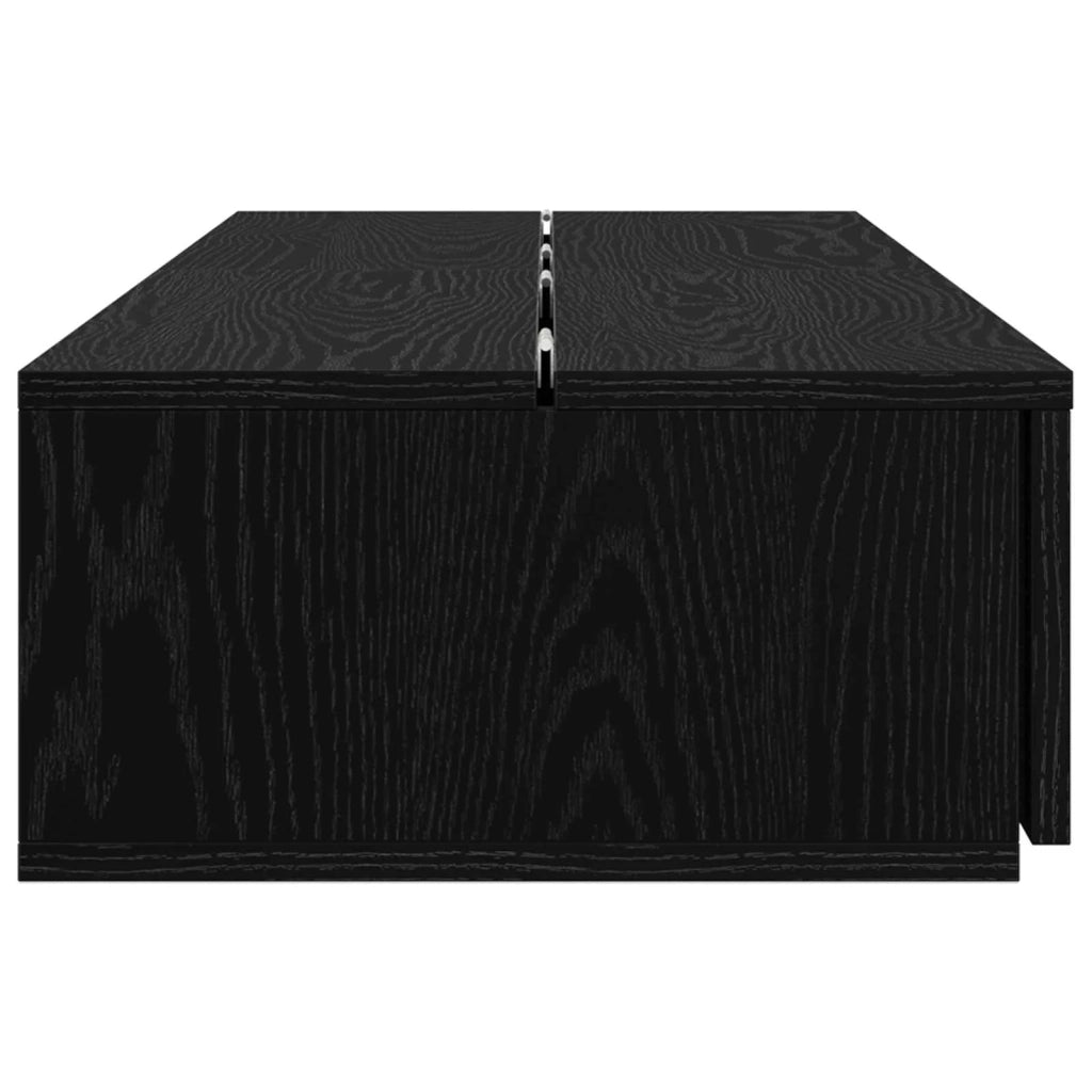 Scrivania studio Rovere Nero 152 x 40 x 19,5 cm 8006669