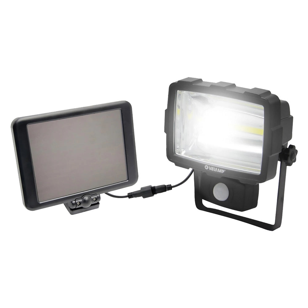 1pz proiettore led a ricarica solare 10w - 1600 lumen cod:ferx.8088075nlm