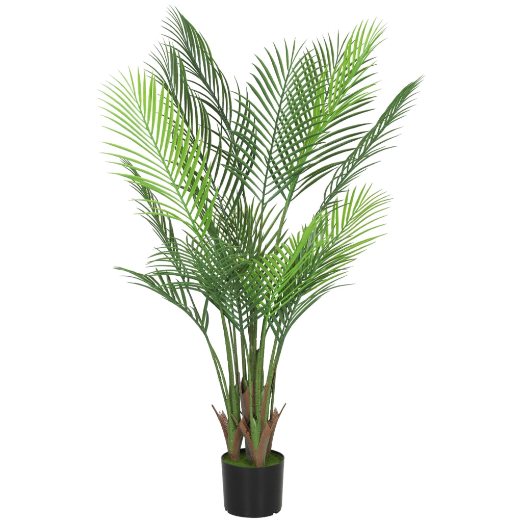Palma artificiale ¨C Minimal ¨C verde 120 cm con vaso