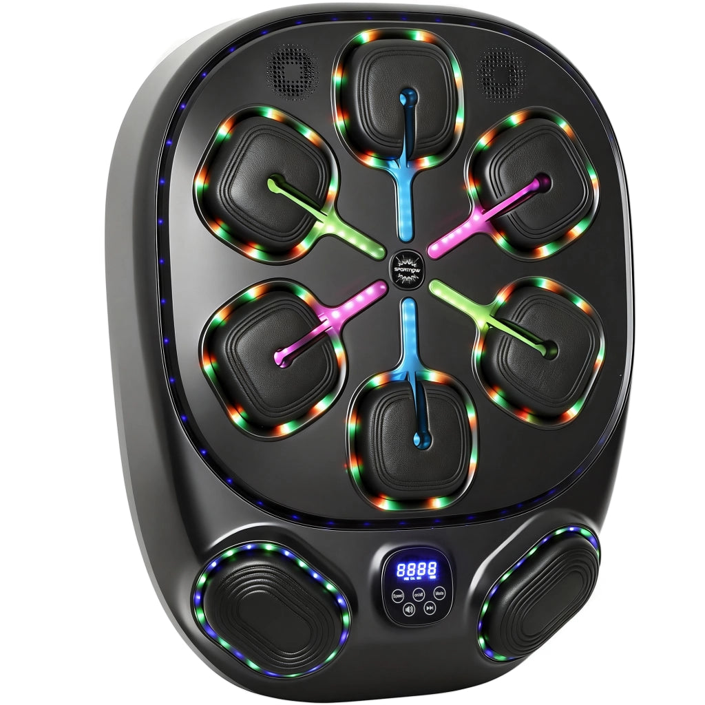 Macchina da Boxe Musicale ¨C Xylo ¨C LED Bluetooth 9 Velocit¨¤