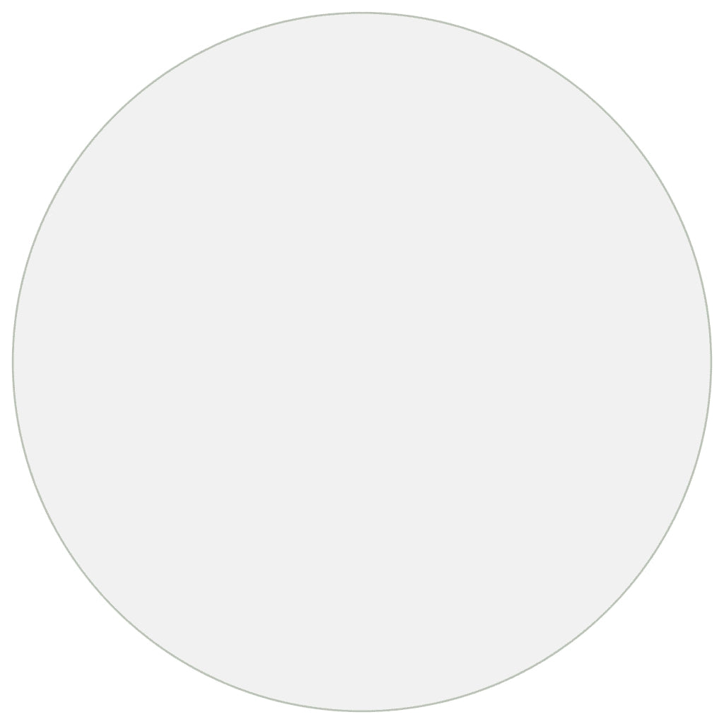 Protezione Tavolo Trasparente Ø 110 cm 1,6 mm in PVC 288253
