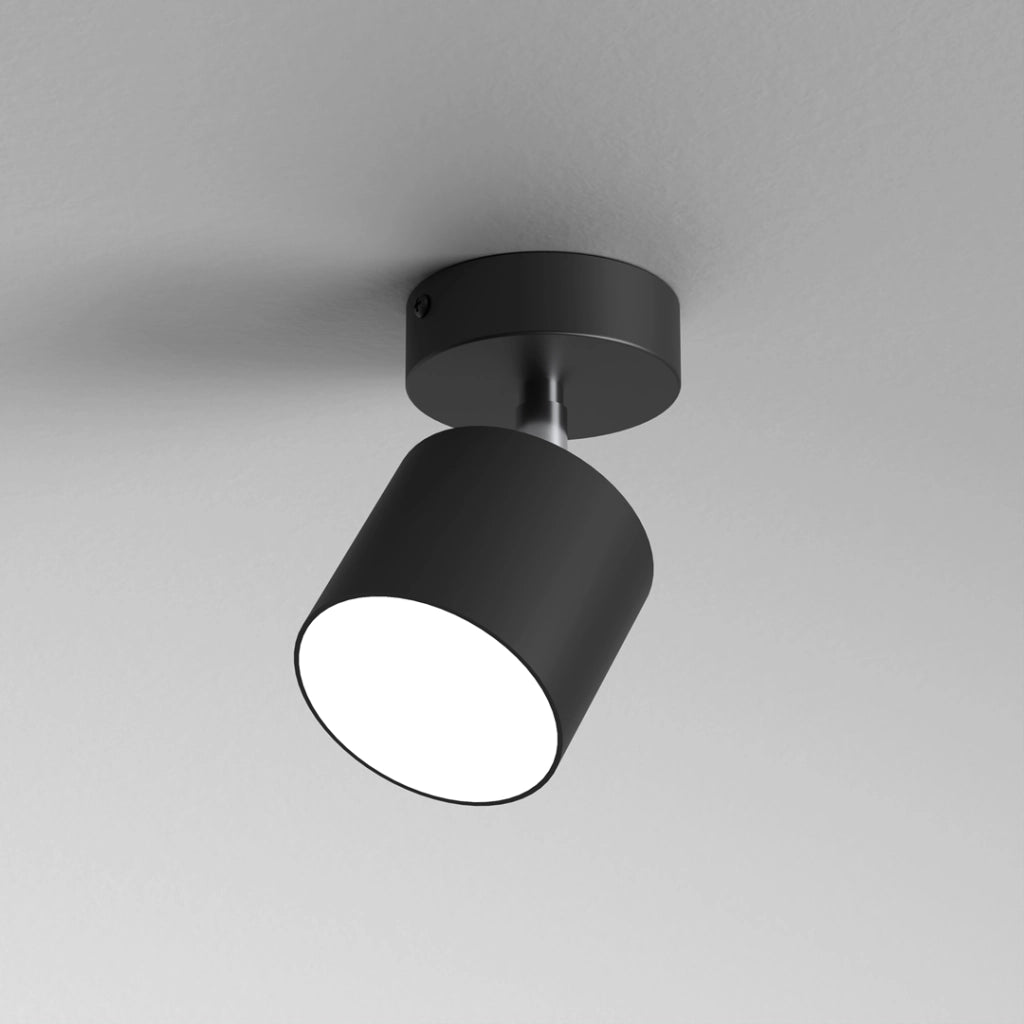 Faretto parete/soffitto Dixie 1xGX53 20W nero Milagro