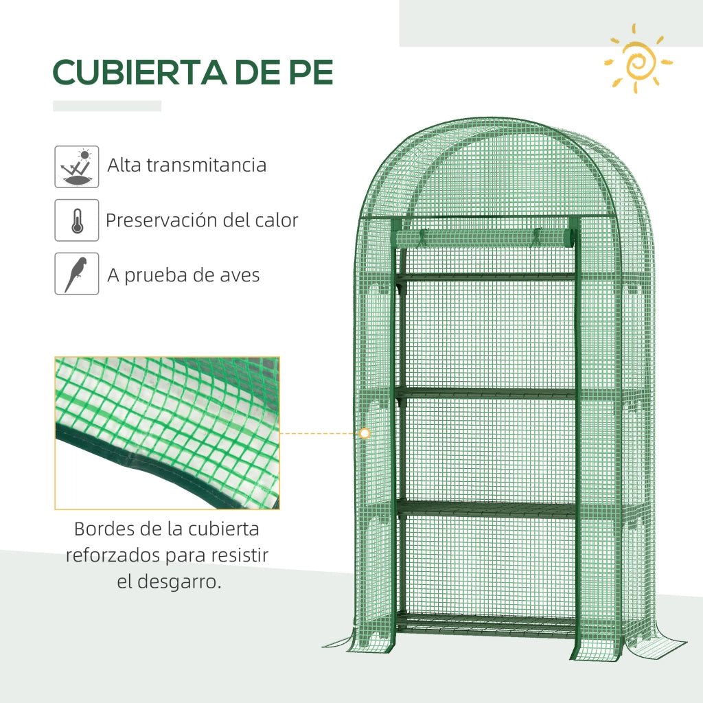 Serra da Giardino ¨C zephmum ¨C Verde 80x49x160 cm