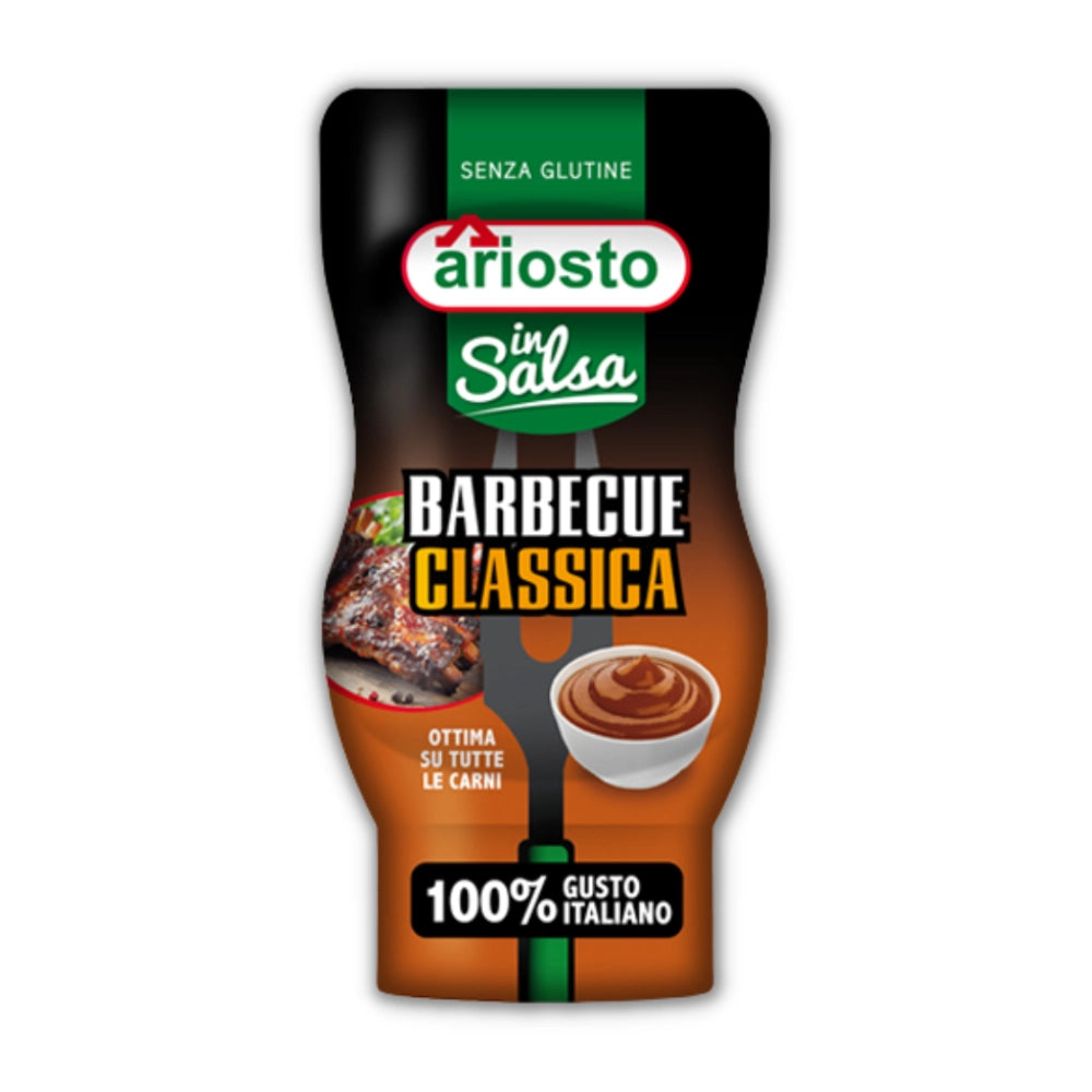 Ariosto insalsa barbecue classica 6 squeezer da 315 grammi