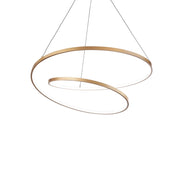 Lampada A Sospensione Oz Sp D80 Dali Ottone Ideal-Lux