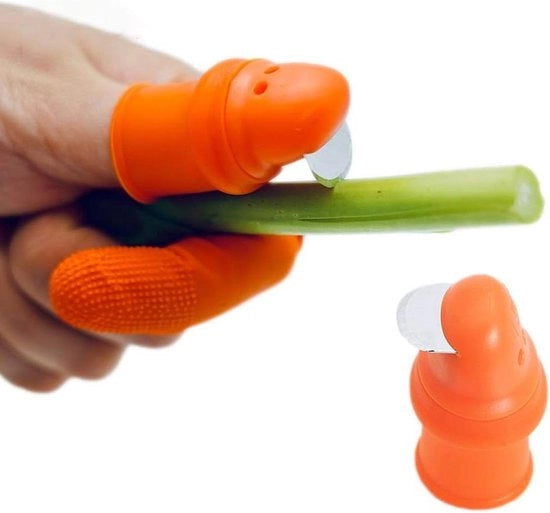 Set di misurazione delle dita per frutta - Silicone, da un dito.