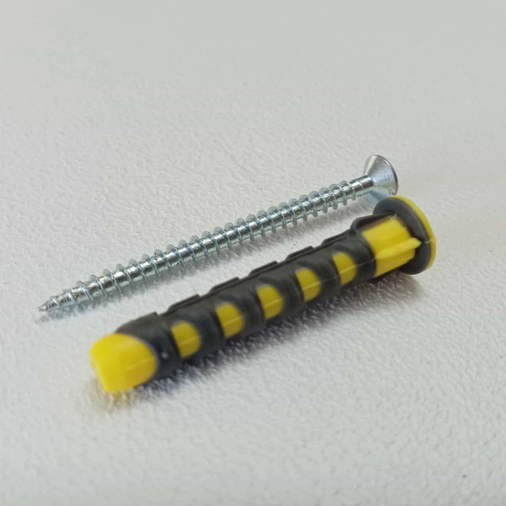 Nobex ecm2 tassello bimateriale universale da 6mm con vite - 300pz