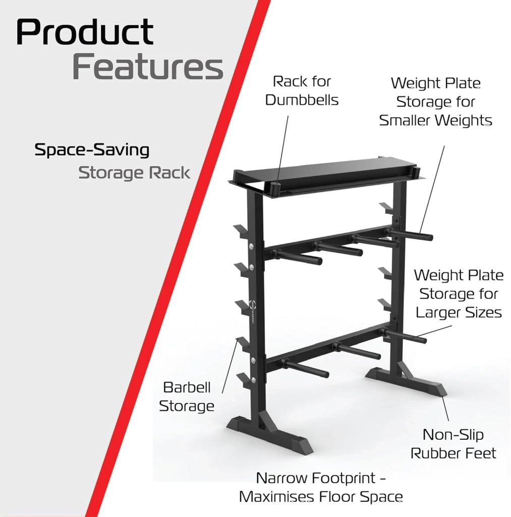 Supporto Body Revolution – Rack per pesi compatto
