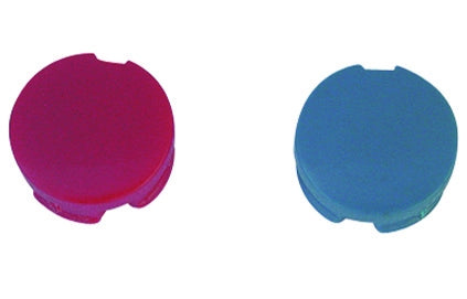 PLACCHETTE ROSSO/BLU PER MANIGLIE ZUCCHETTI- ZUCCH- pezzi 1