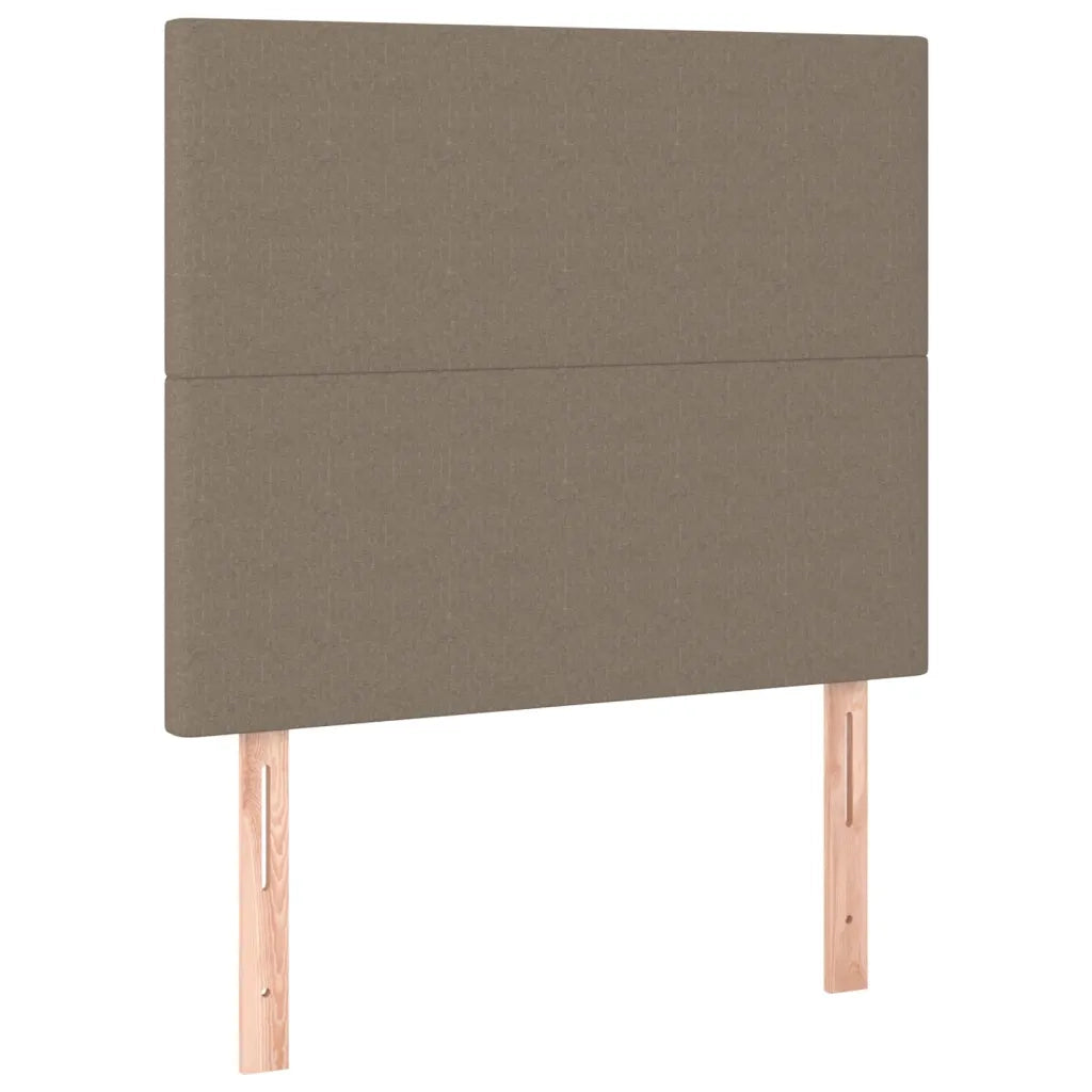 Giroletto a Molle con Materasso Tortora 80x200 cm inTessuto
