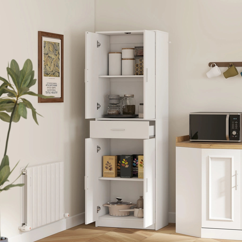 Armadio da cucina ¨C zephmum ¨C bianco, multistrato