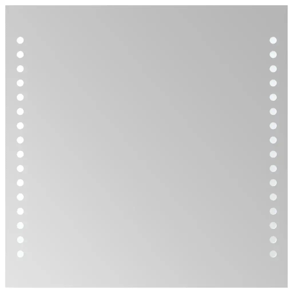 Specchio da Bagno con Luci LED 30x30 cm 151718