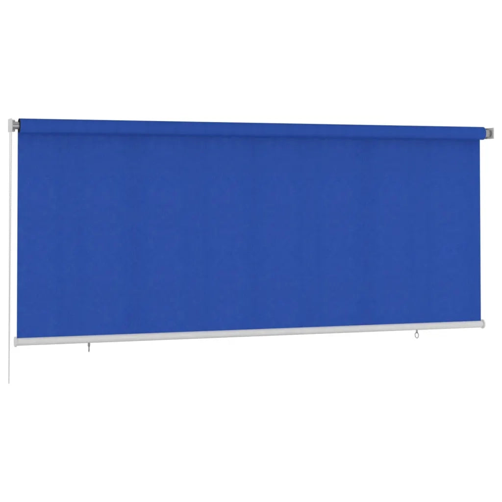 Tenda a Rullo per Esterni 355(L)x140(A) cm Blu HDPE 312846