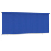 Tenda a Rullo per Esterni 355(L)x140(A) cm Blu HDPE 312846