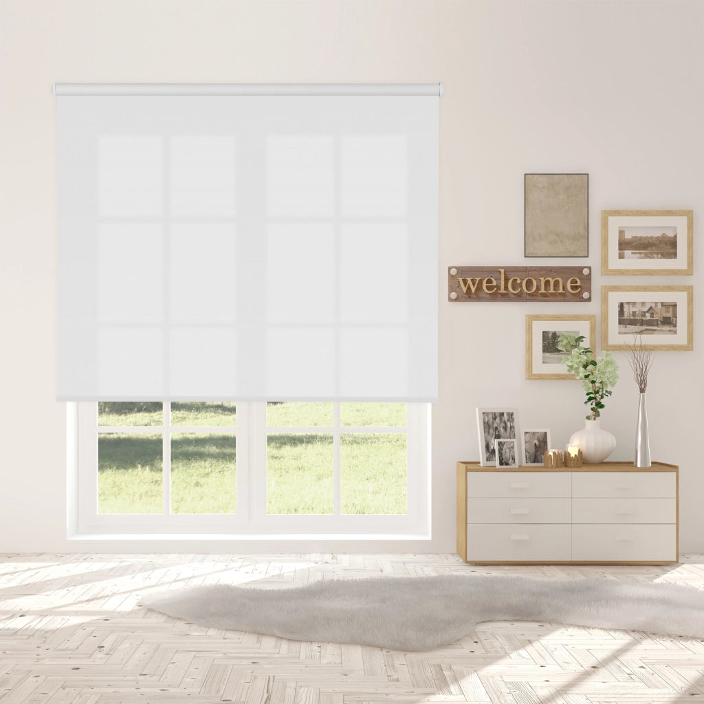 VIEWTEX Tenda a rullo traslucida L2000 Bianco 180 X 250cm - Made in Europe - 5 anni di garanzia