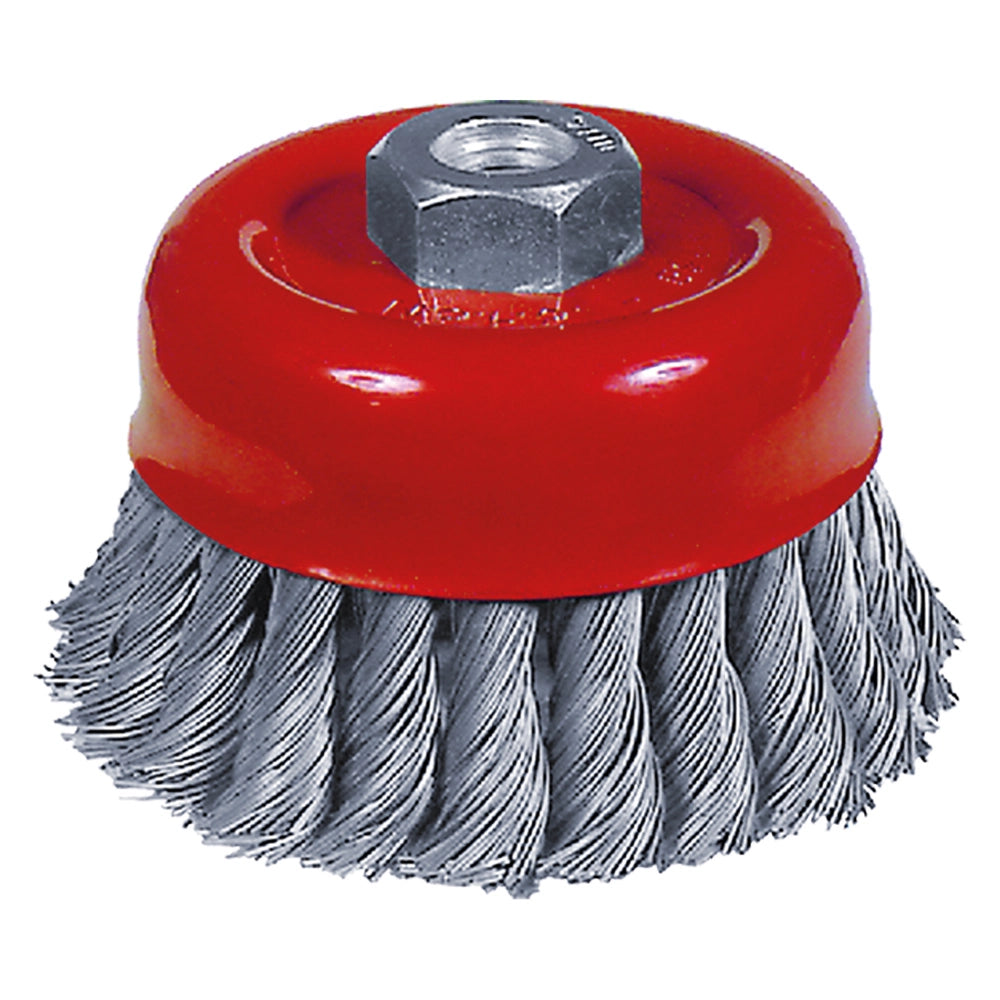 1pz spazzola a tazza per smerigliatrice ã¸ mm   80 foro m 14 cod:ferx.5028316nlm
