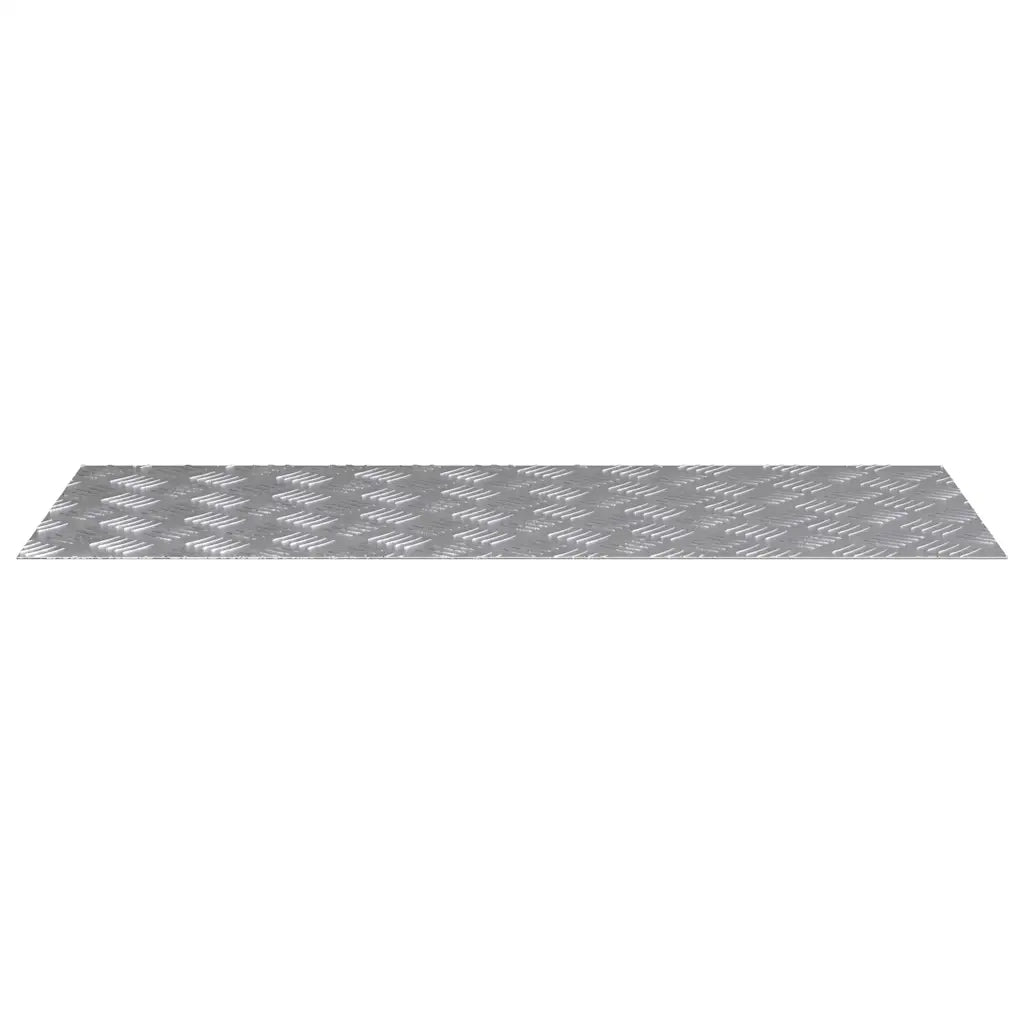 Gradini per Scale 4 pcs Argento 100 x 40 cm Alluminio 4104340