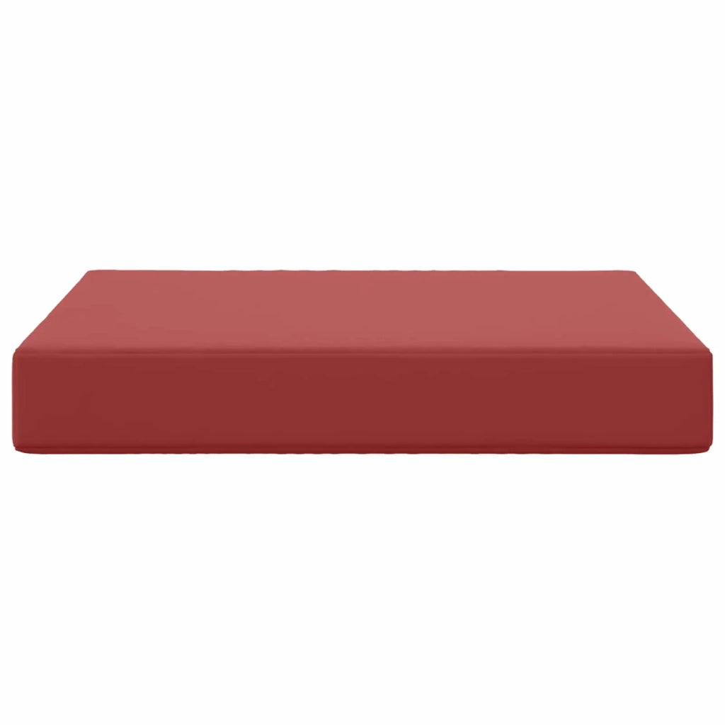 Cuscino per divano da esterno Rosso vino 60 x 60 x 8 cm 900702