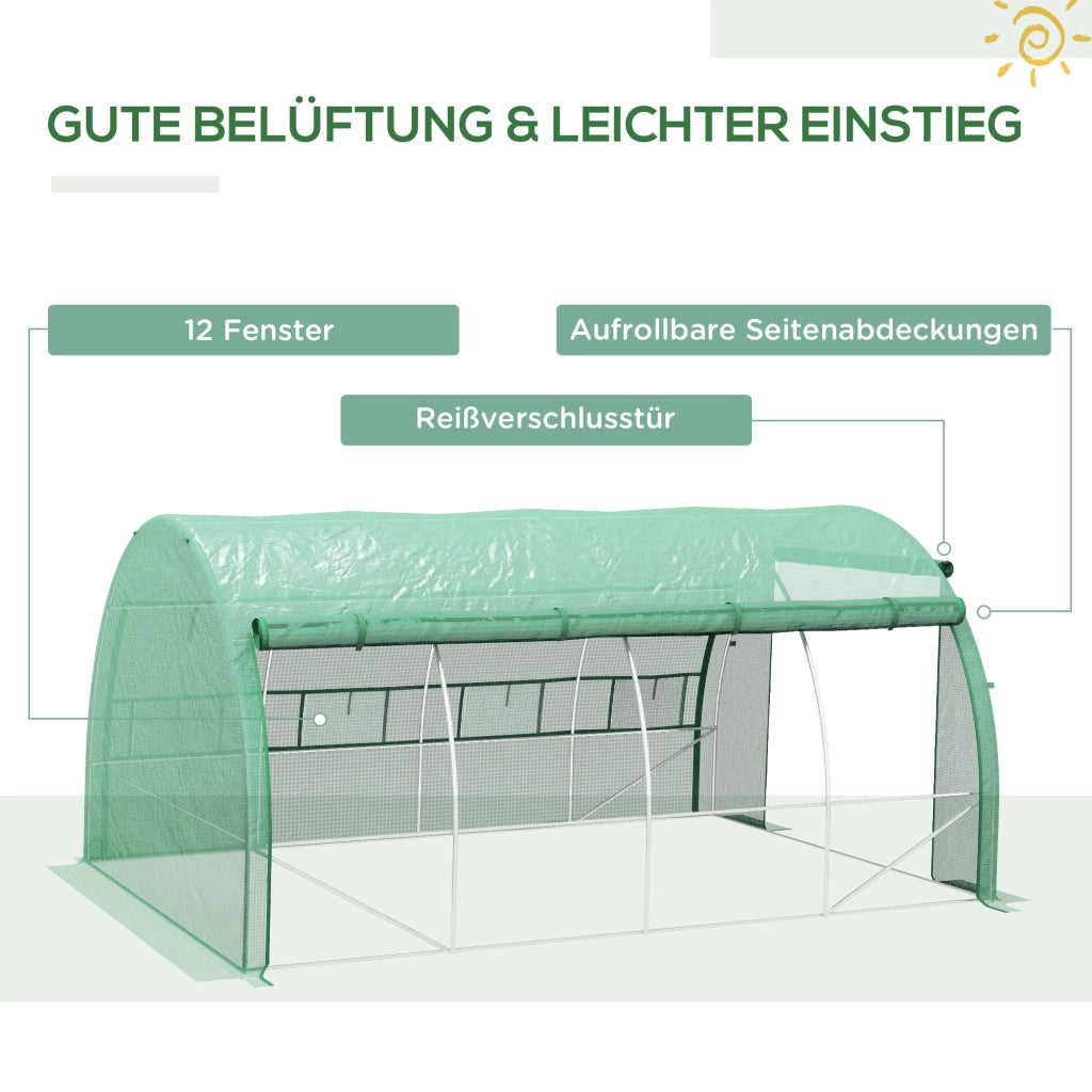 Serra Giardino ¨C zephmum ¨C Verde 4x3x2m