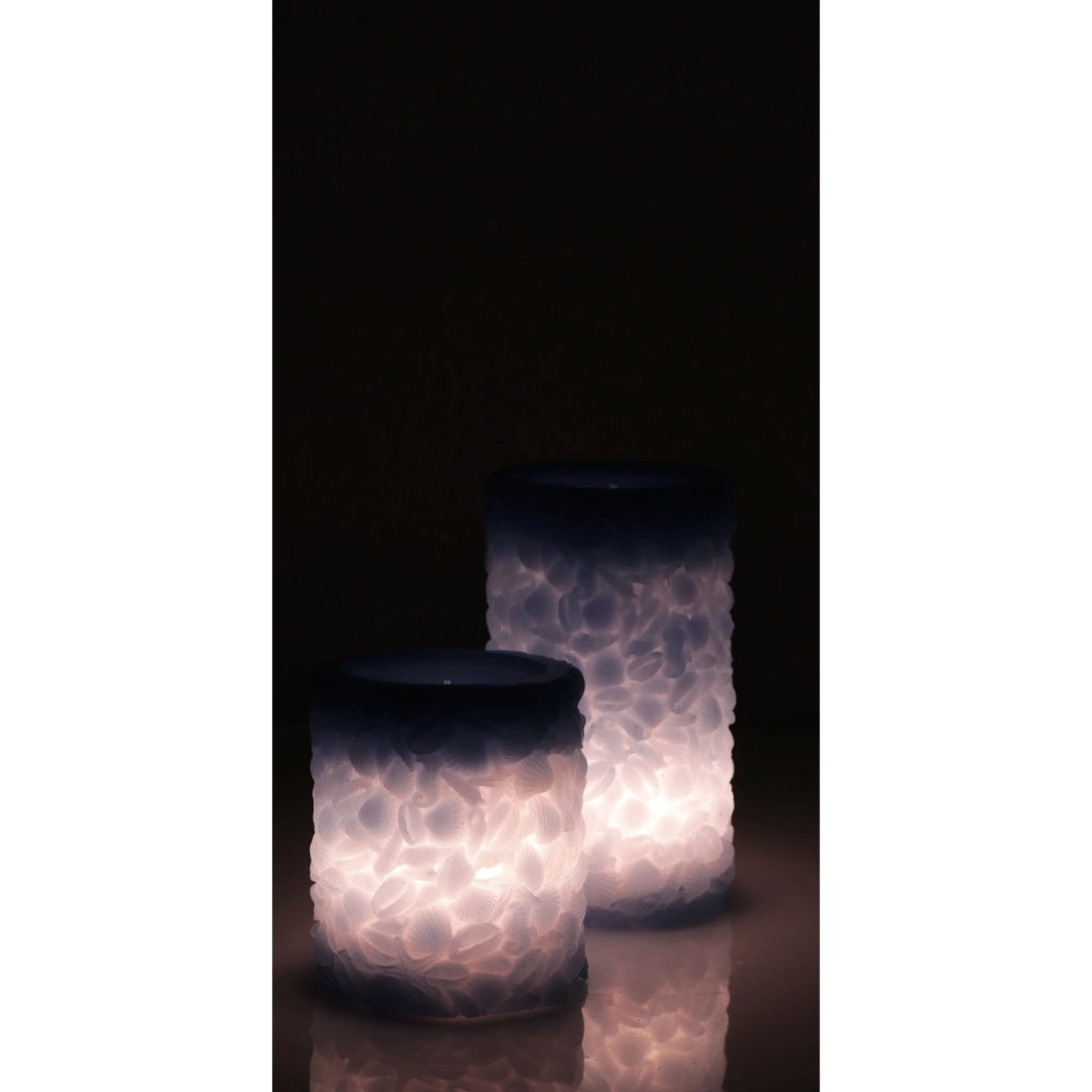 CANDELA DECORATIVA D7XH7.5CM STELLE / CONGHIGLIE