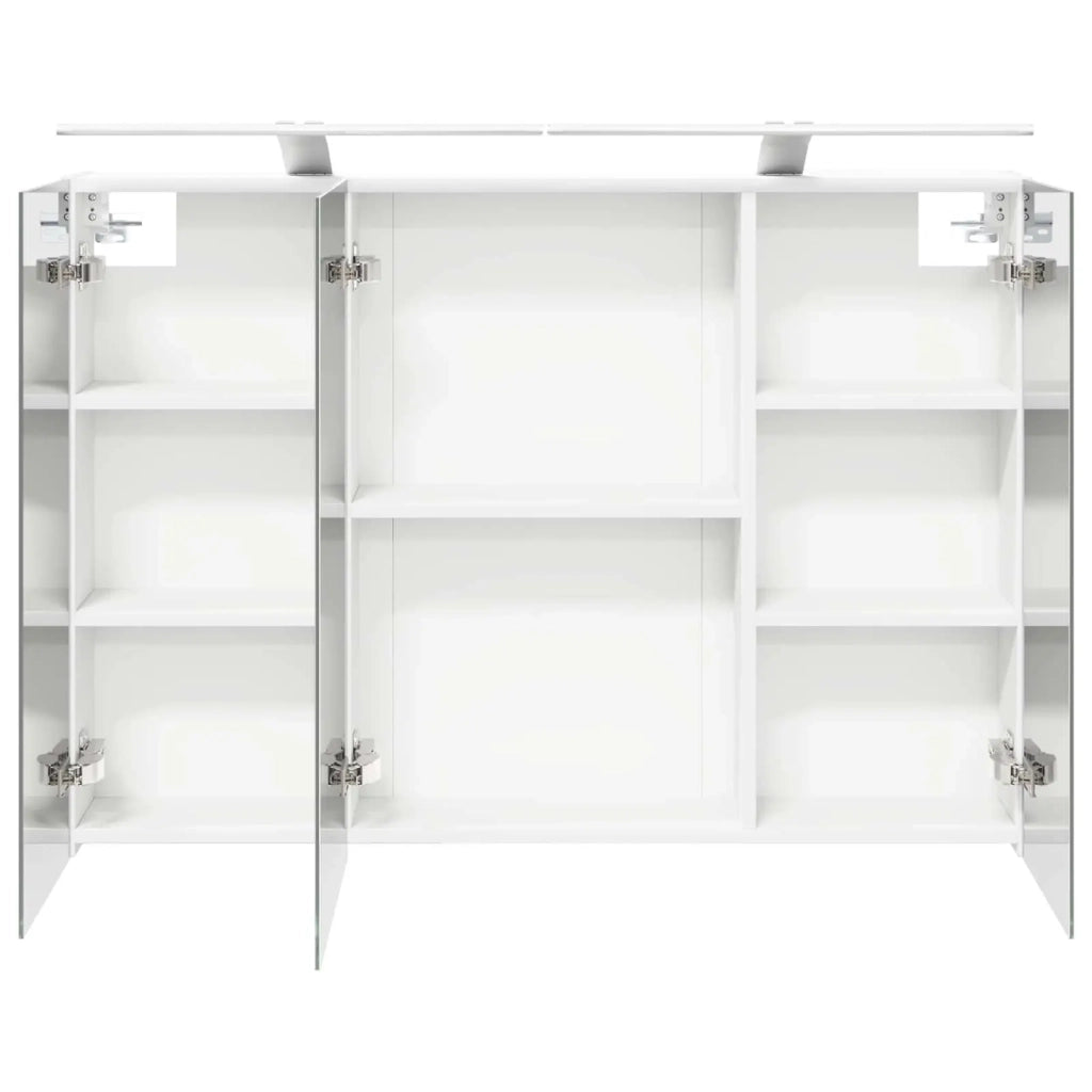Mobiletto per specchio da bagno Bianco 100 x 14,5 x 70 cm 889127
