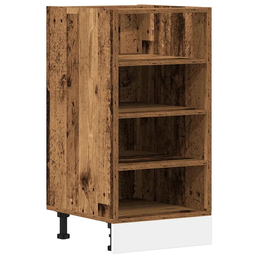 Armadio Inferiore “Riga” Legno Antico 40x44,5x81,5 cm 854209