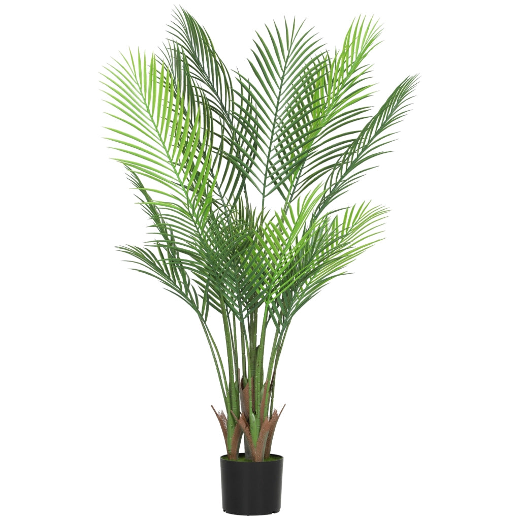 Palma artificiale ¨C Minimal ¨C verde 120 cm con vaso